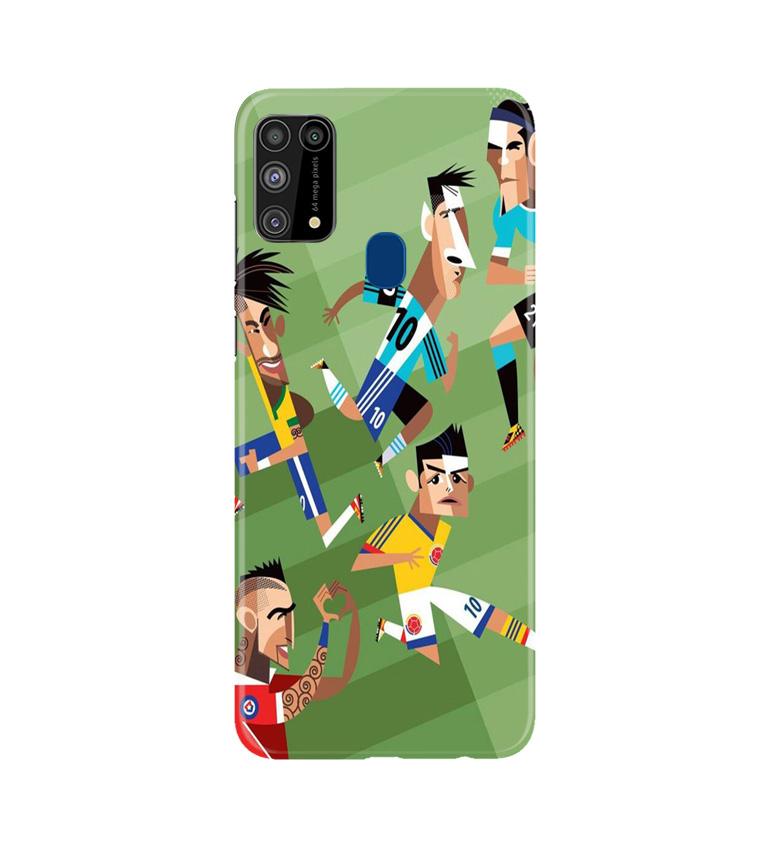 Football Case for Samsung Galaxy M31(Design - 166)
