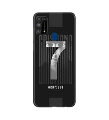 Cristiano Mobile Back Case for Samsung Galaxy M31  (Design - 175)