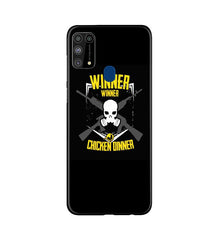 Winner Winner Chicken Dinner Mobile Back Case for Samsung Galaxy M31  (Design - 178)