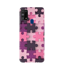 Puzzle Mobile Back Case for Samsung Galaxy M31 (Design - 199)