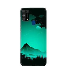 Moon Mountain Mobile Back Case for Samsung Galaxy M31 (Design - 204)