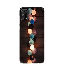 Party Lights Mobile Back Case for Samsung Galaxy M31 (Design - 209)