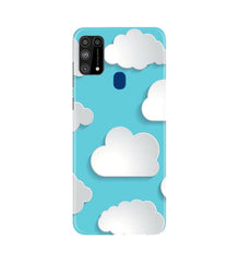 Clouds Mobile Back Case for Samsung Galaxy M31 (Design - 210)