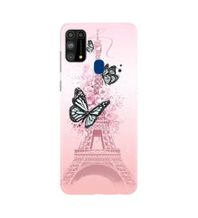 Eiffel Tower Mobile Back Case for Samsung Galaxy M31 (Design - 211)