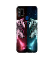 Wolf fight Case for Samsung Galaxy M31 (Design No. 221)