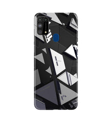 Modern Art Mobile Back Case for Samsung Galaxy M31 (Design - 230)