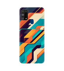 Modern Art Mobile Back Case for Samsung Galaxy M31 (Design - 233)