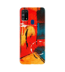 Modern Art Mobile Back Case for Samsung Galaxy M31 (Design - 239)