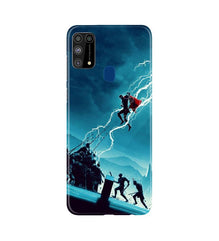 Thor Avengers Mobile Back Case for Samsung Galaxy M31 (Design - 243)