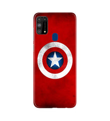 Captain America Mobile Back Case for Samsung Galaxy M31 (Design - 249)