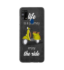Life is a Journey Mobile Back Case for Samsung Galaxy M31 (Design - 261)