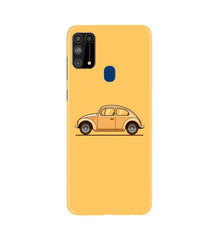 Vintage Car Mobile Back Case for Samsung Galaxy M31 (Design - 262)