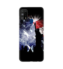 Statue of Unity Mobile Back Case for Samsung Galaxy M31 (Design - 294)