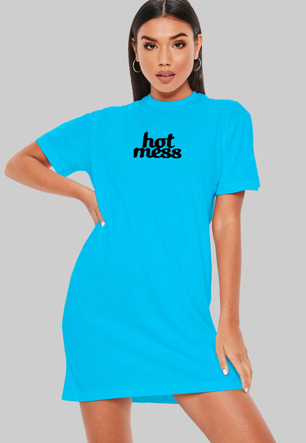 Hot Mess T-Shirt Dress