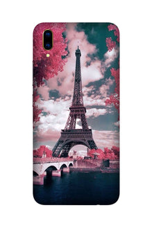 Eiffel Tower Case for Vivo Y90  (Design - 101)