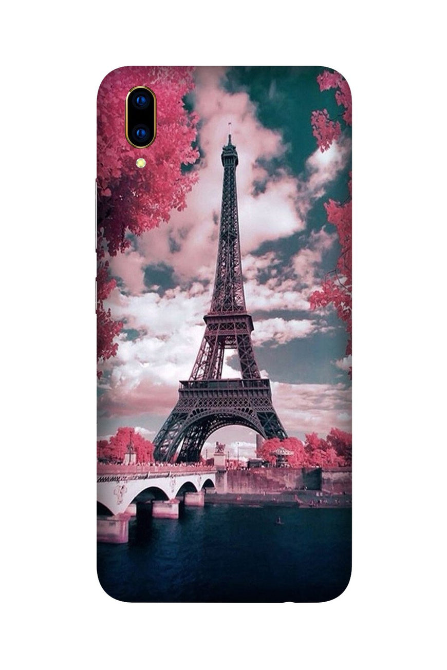 Eiffel Tower Case for Vivo Y90  (Design - 101)