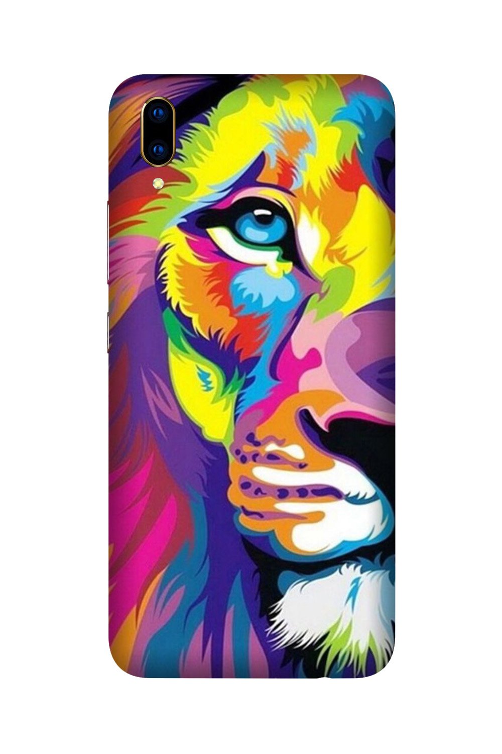 Colorful Lion Case for Vivo V11 Pro  (Design - 110)