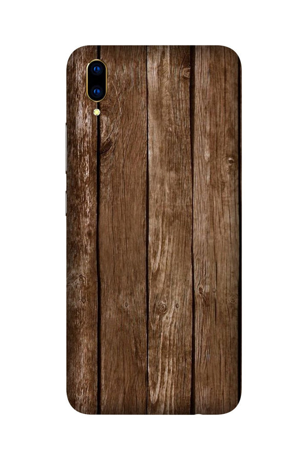 Wooden Look Case for Vivo V11 Pro  (Design - 112)