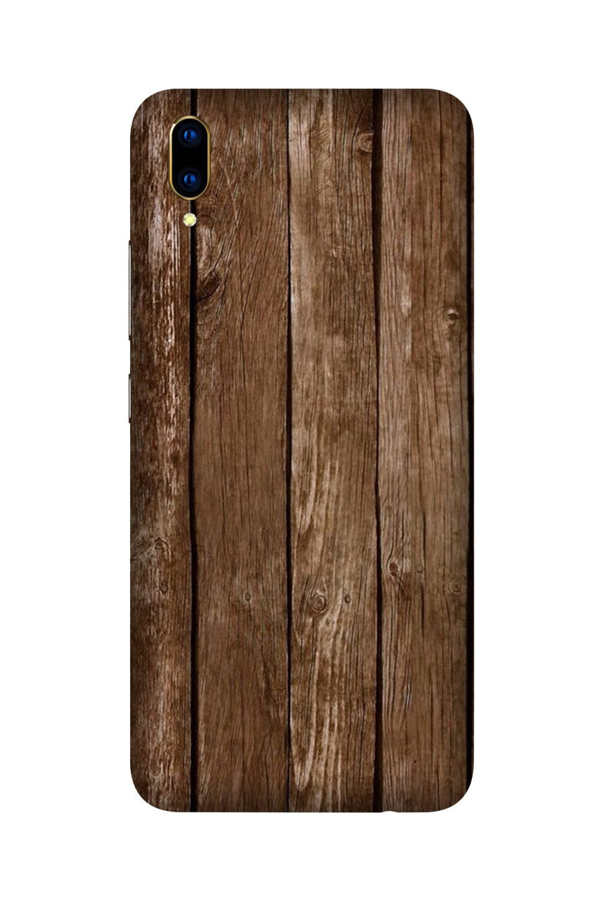 Wooden Look Case for Vivo Y90  (Design - 112)