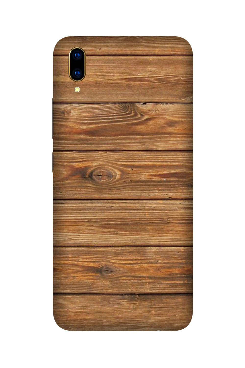 Wooden Look Case for Vivo V11 Pro  (Design - 113)