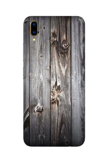 Wooden Look Case for Vivo Y90  (Design - 114)
