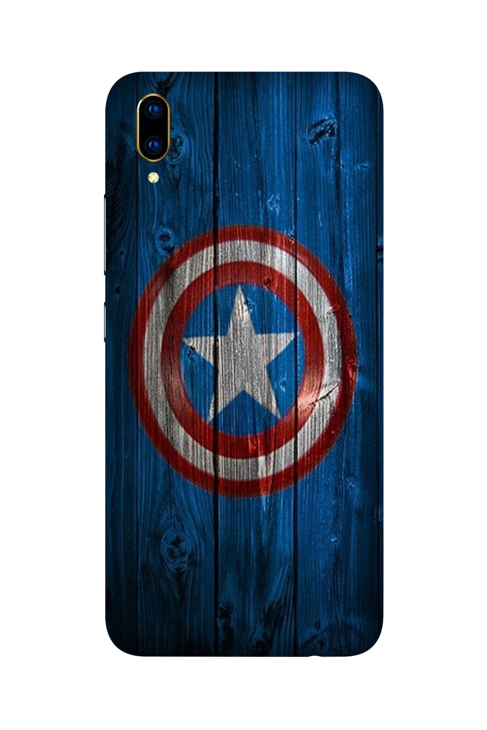 Captain America Superhero Case for Vivo V11 Pro  (Design - 118)