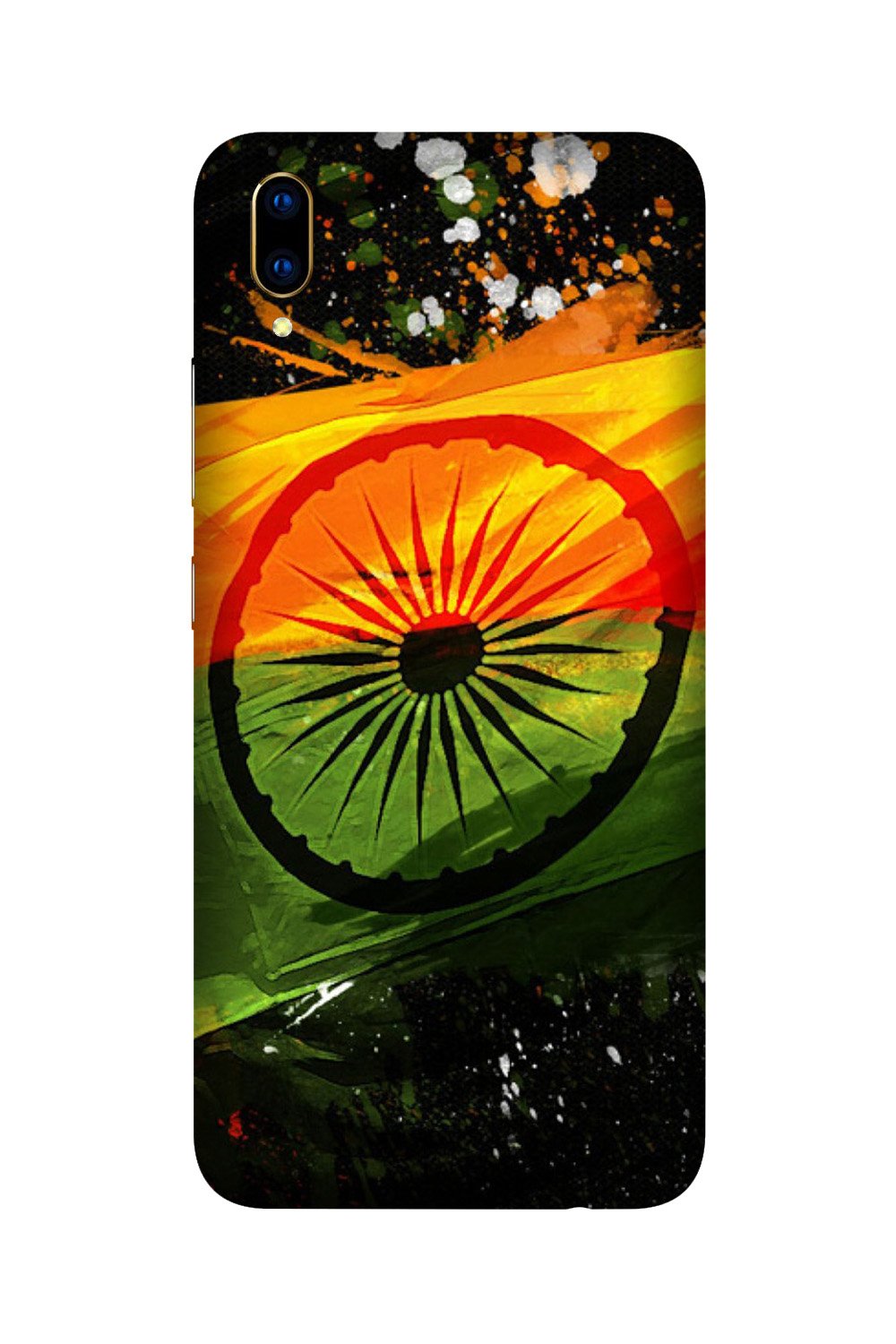 Indian Flag Case for Vivo Y90  (Design - 137)