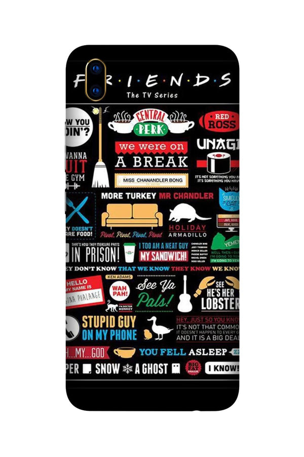 Friends Case for Vivo V11 Pro  (Design - 145)