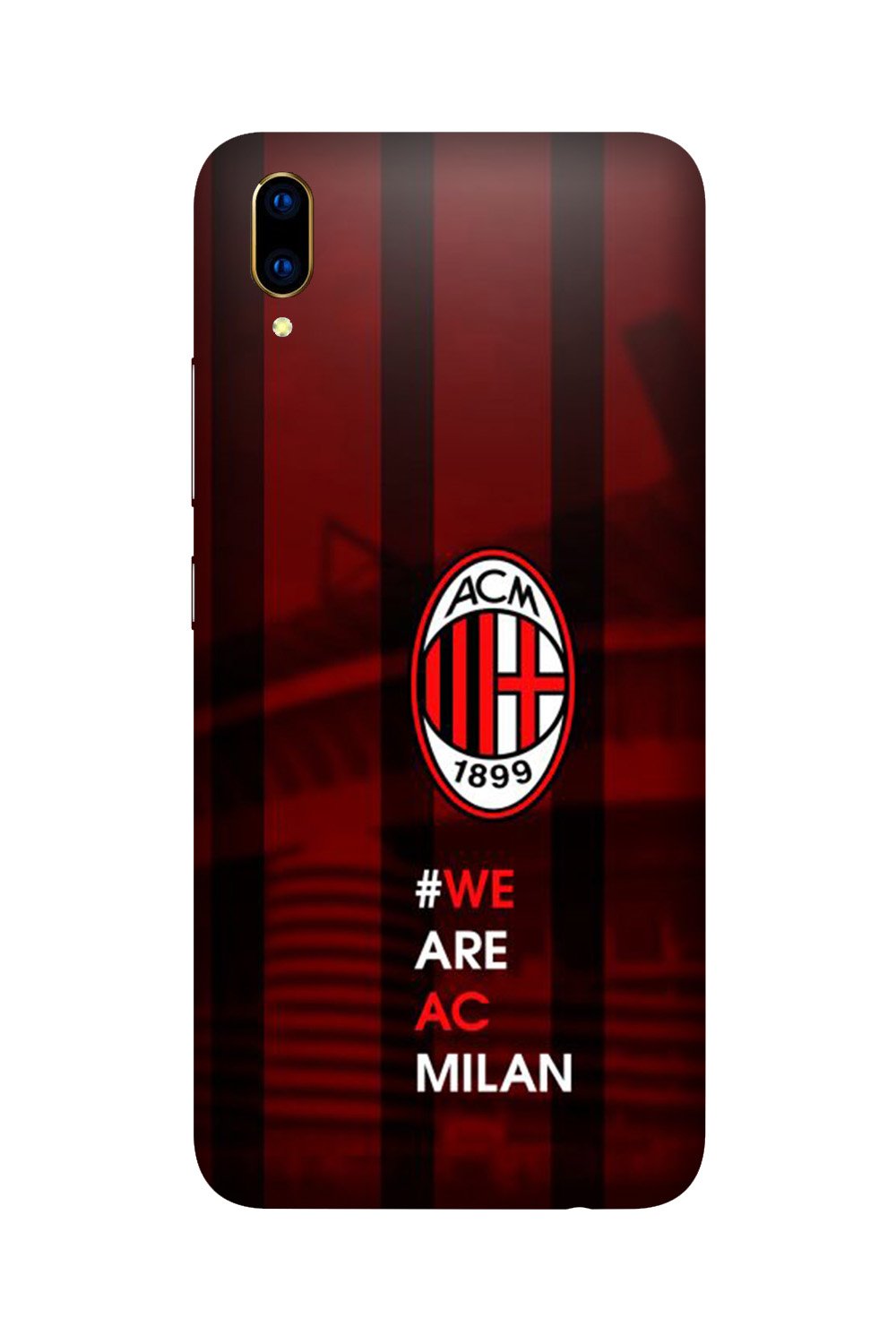 AC Milan Case for Vivo Y90  (Design - 155)