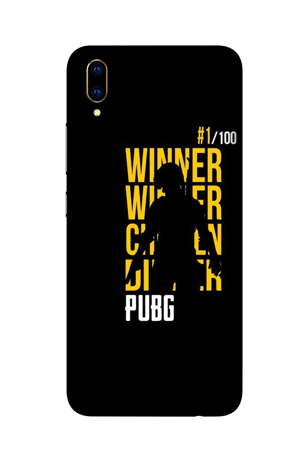 Pubg Winner Winner Case for Vivo V11 Pro(Design - 177)