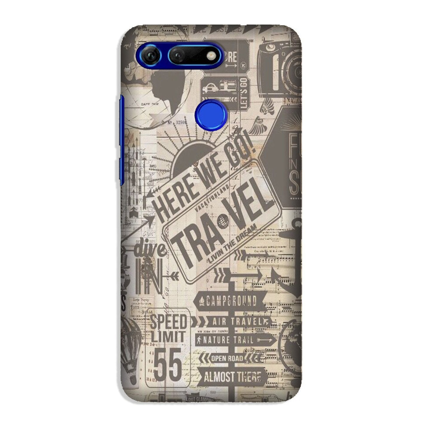 Travel Case for Honor View 20(Design - 104)