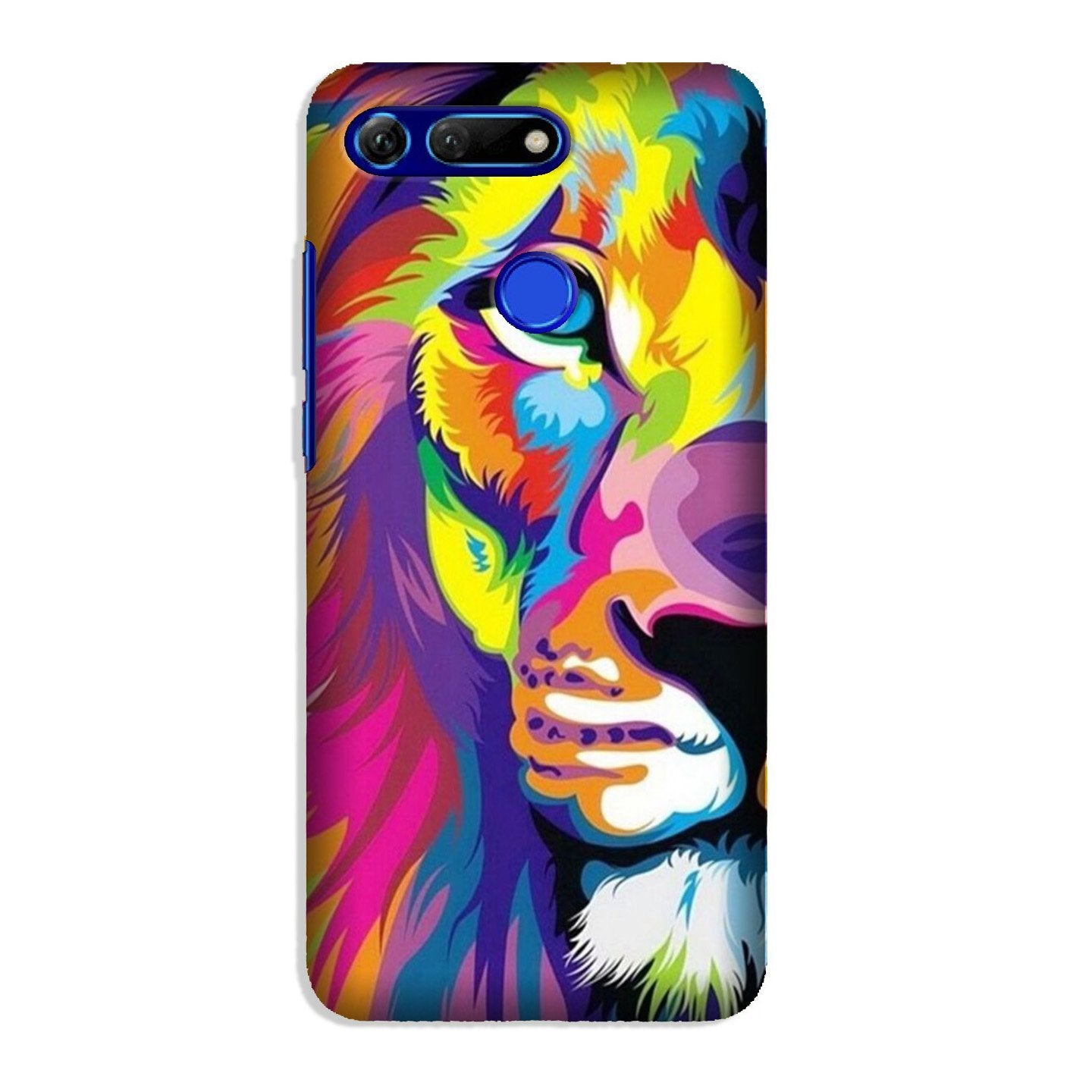 Colorful Lion Case for Honor View 20  (Design - 110)
