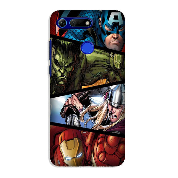 Avengers Superhero Case for Honor View 20  (Design - 124)