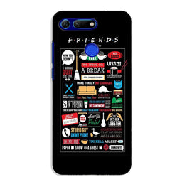 Friends Case for Honor View 20(Design - 145)