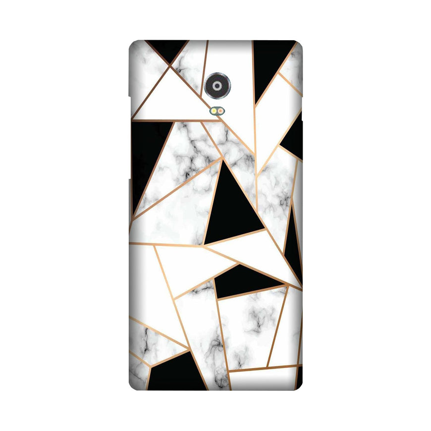 Marble Texture Mobile Back Case for Lenovo Vibe P1 (Design - 322)