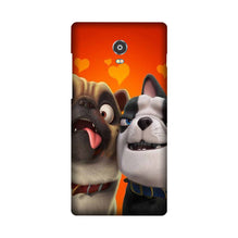 Dog Puppy Mobile Back Case for Lenovo Vibe P1 (Design - 350)