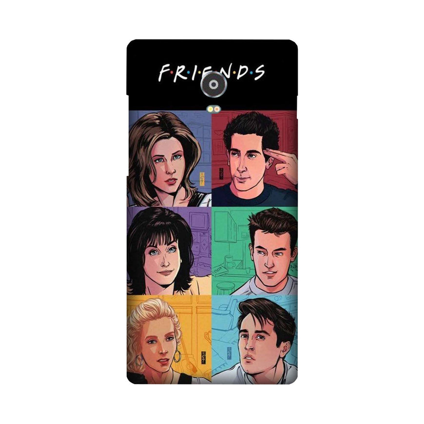 Friends Mobile Back Case for Lenovo Vibe P1 (Design - 357)