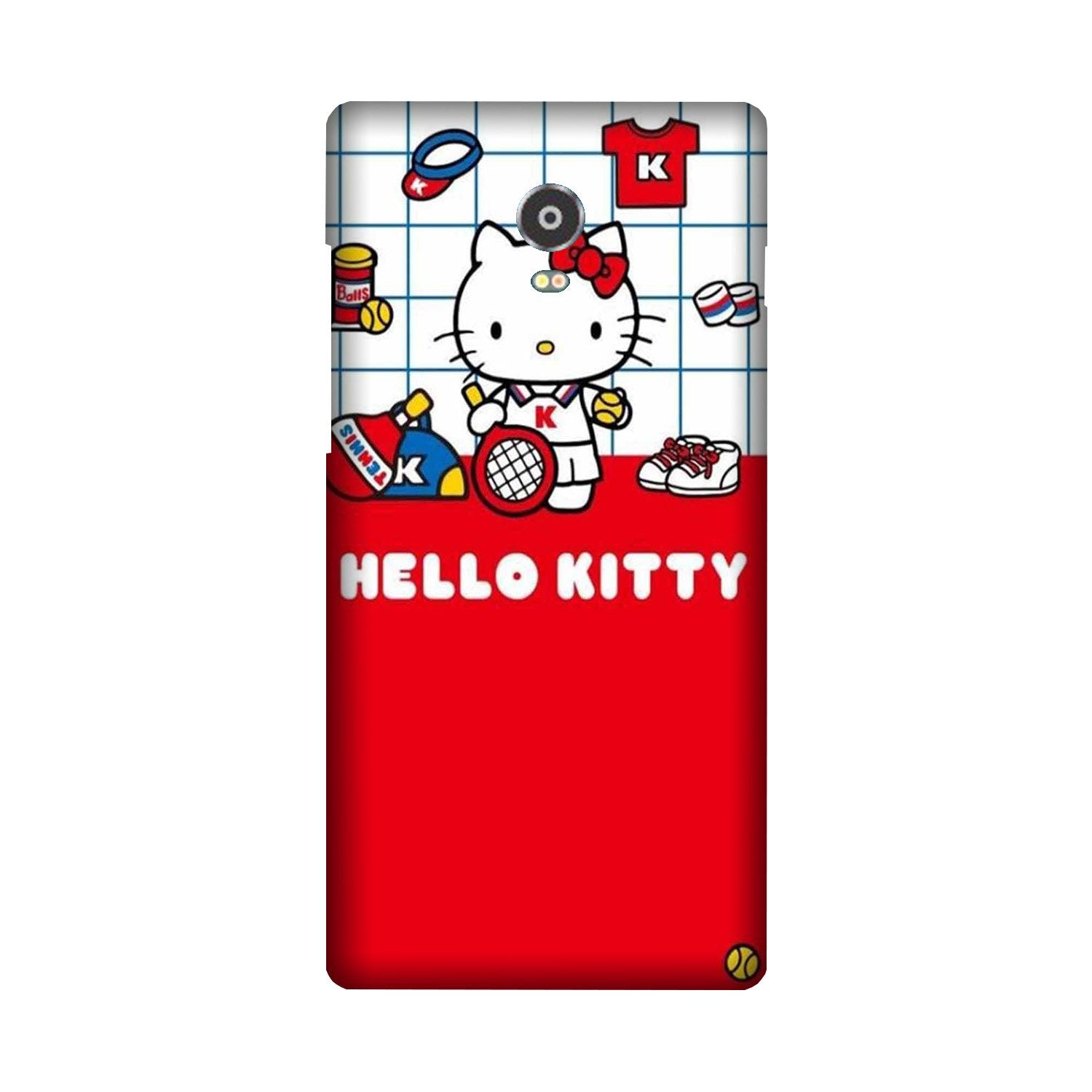 Hello Kitty Mobile Back Case for Lenovo Vibe P1 (Design - 363)
