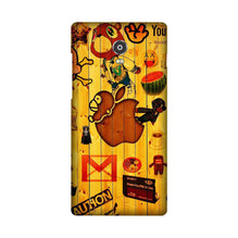 Wooden Texture Mobile Back Case for Lenovo Vibe P1 (Design - 367)