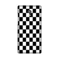 Black White Boxes Mobile Back Case for Lenovo Vibe P1 (Design - 372)