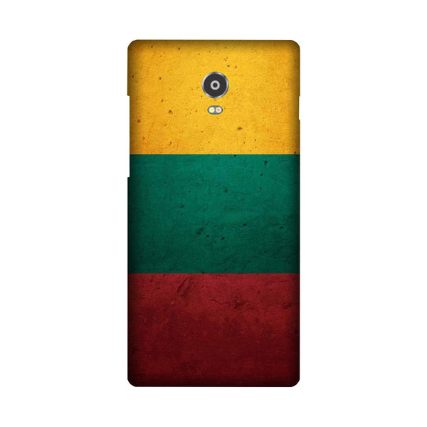 Color Pattern Mobile Back Case for Lenovo Vibe P1 (Design - 374)