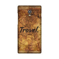 Travel Mobile Back Case for Lenovo Vibe P1 (Design - 375)