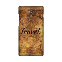 Travel Mobile Back Case for Lenovo Vibe P1 (Design - 375)
