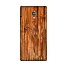 Wooden Texture Mobile Back Case for Lenovo Vibe P1 (Design - 376)