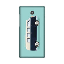 Travel Bus Mobile Back Case for Lenovo Vibe P1 (Design - 379)