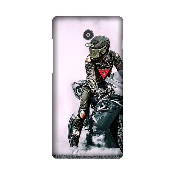 Biker Mobile Back Case for Lenovo Vibe P1 (Design - 383)