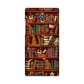 Book Shelf Mobile Back Case for Lenovo Vibe P1 (Design - 390)