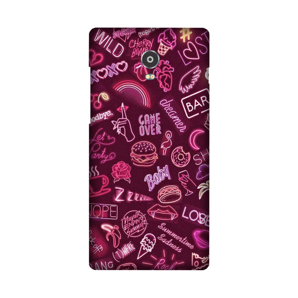 Party Theme Mobile Back Case for Lenovo Vibe P1 (Design - 392)