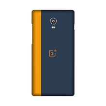 Oneplus Logo Mobile Back Case for Lenovo Vibe P1 (Design - 395)
