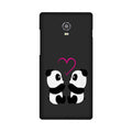 Panda Love Mobile Back Case for Lenovo Vibe P1 (Design - 398)